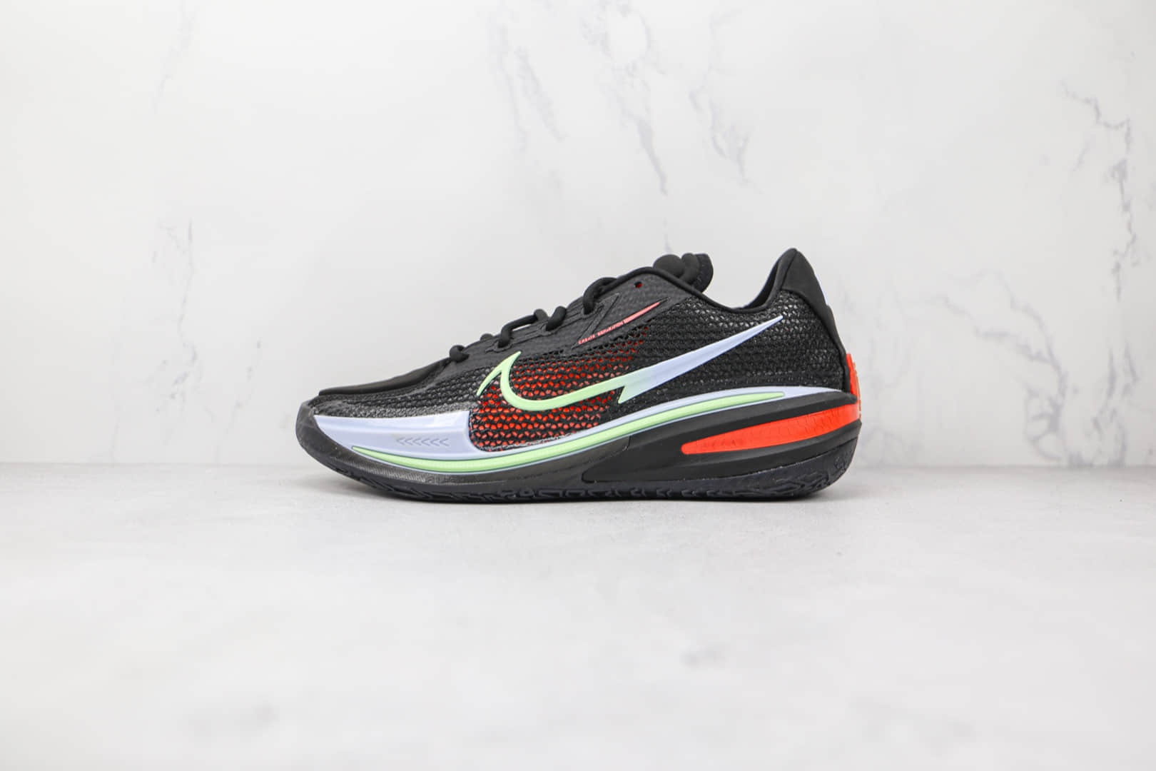 耐克Nike Zoom GT CUT纯原版本黑绿色GT篮球鞋内置气垫支持实战 货号:CZ0176-001