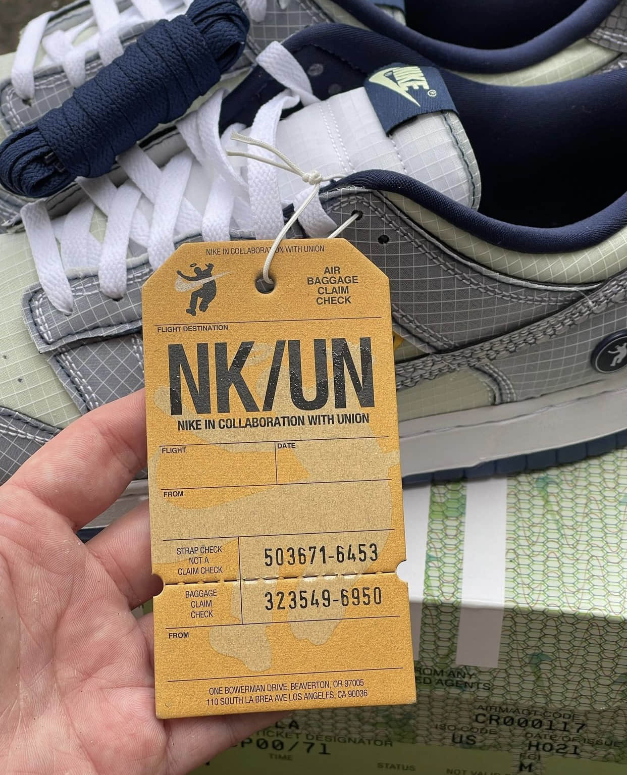 Union x Nike Dunk还有隐藏款?这规格!