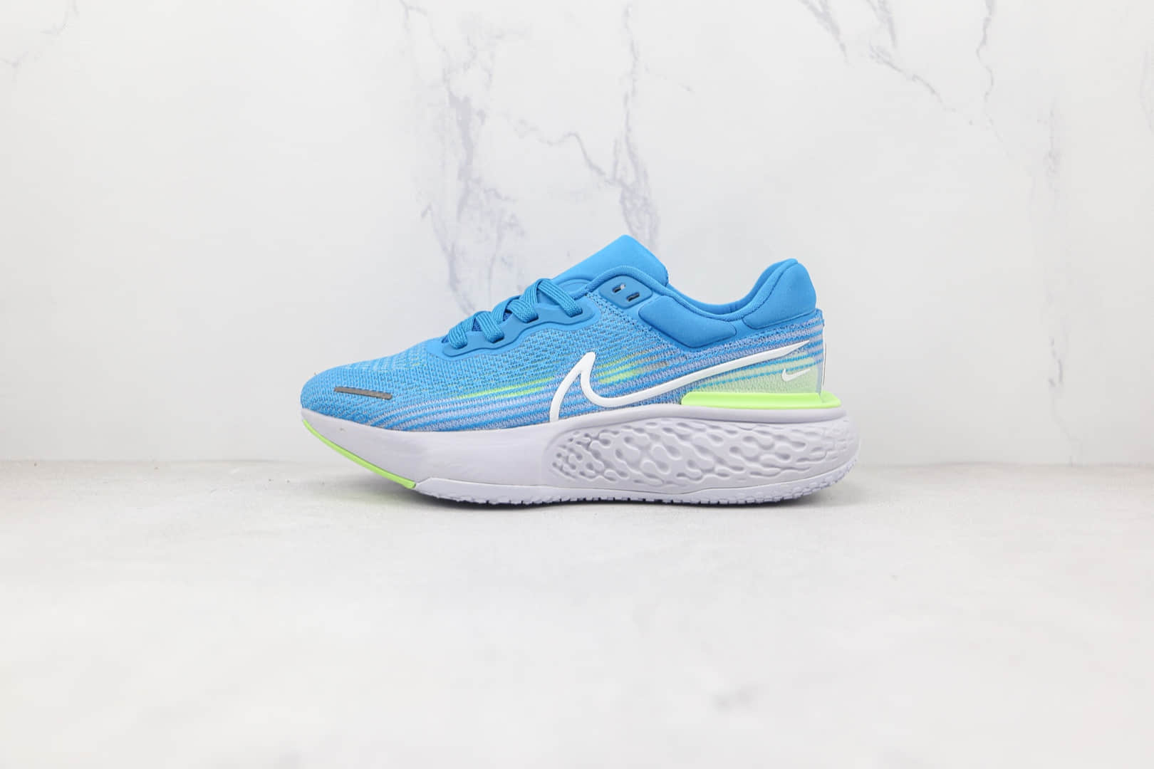 耐克Nike ZoomX Invincible Run FK纯原版本蓝色编织透气FK跑步鞋原档案数据开发 (ID:77830) - 图片1