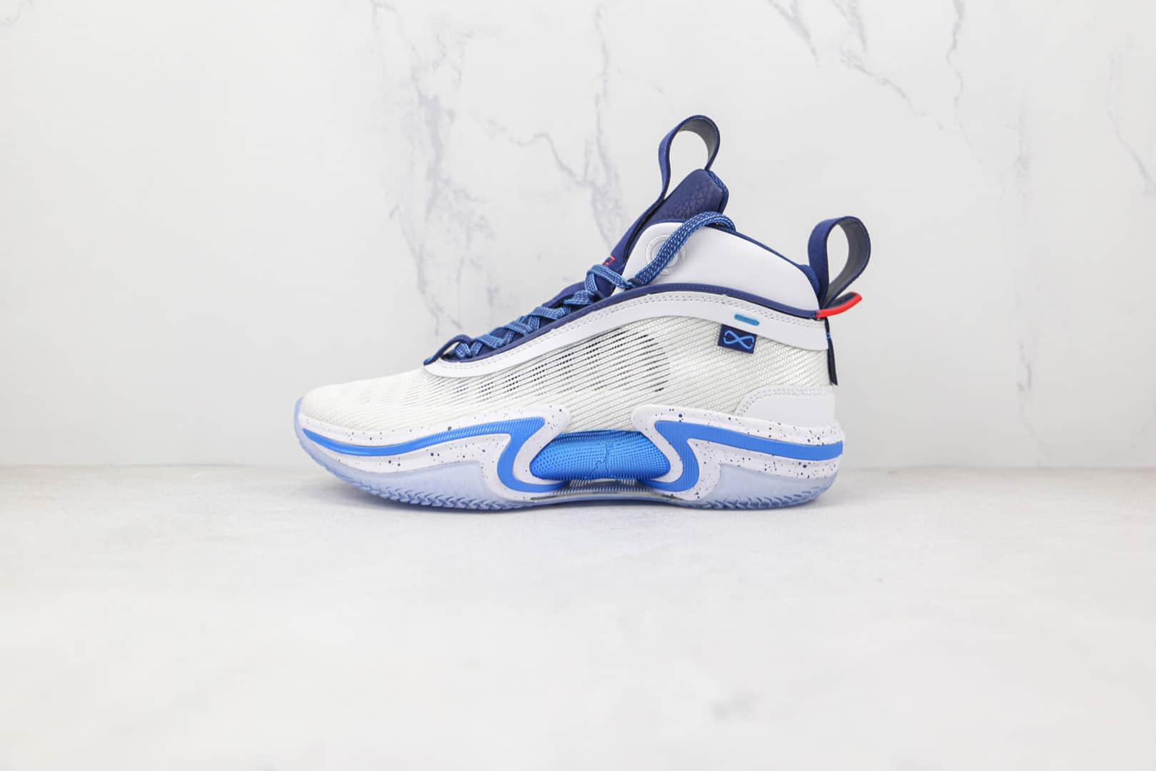 乔丹Air Jordan XXXVI纯原版本白蓝色AJ36篮球鞋支持实战　货号：DJ4484-100 (ID:78023) - 图片1