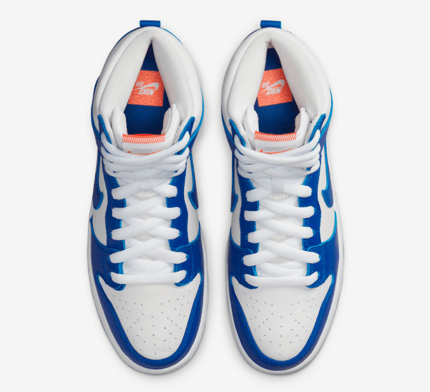 肯塔基大学白蓝配色!全新Nike SB Dunk Hi Pro ISO官图释出! 货号:DH7149-400