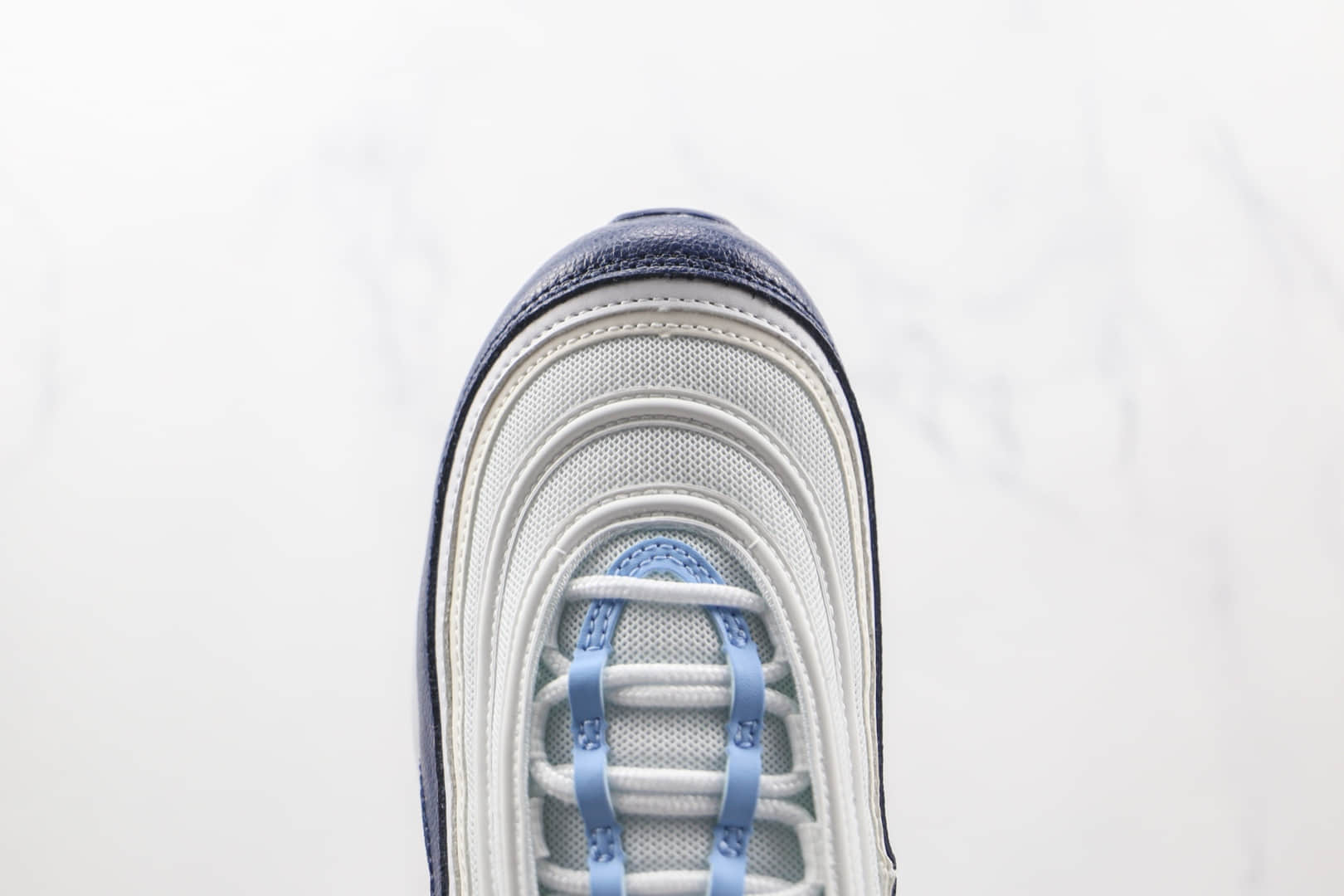耐克NIKE Air Max 97纯原版本白蓝色子弹头Max97气垫鞋原档案数据开发 货号:DM2824-100