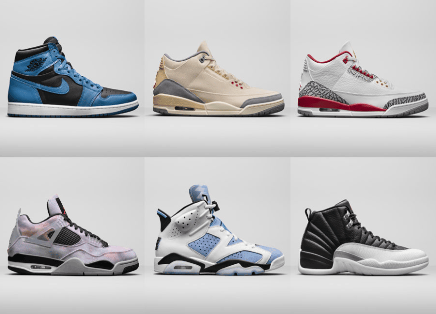 2022年春季AJ新品官图释出！AJ6北卡蓝、AJ12季后赛…看花眼！ (ID:78401) - 图片1