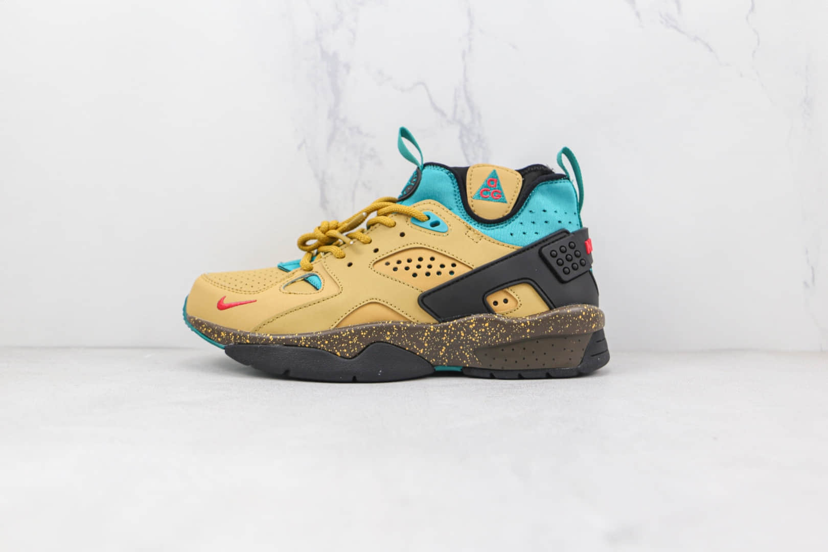 耐克Nike ACG Air Mowabb OG Rattan Birch纯原版本沙漠黄色ACG户外徒步鞋原盒原标 (ID:78451) - 图片1