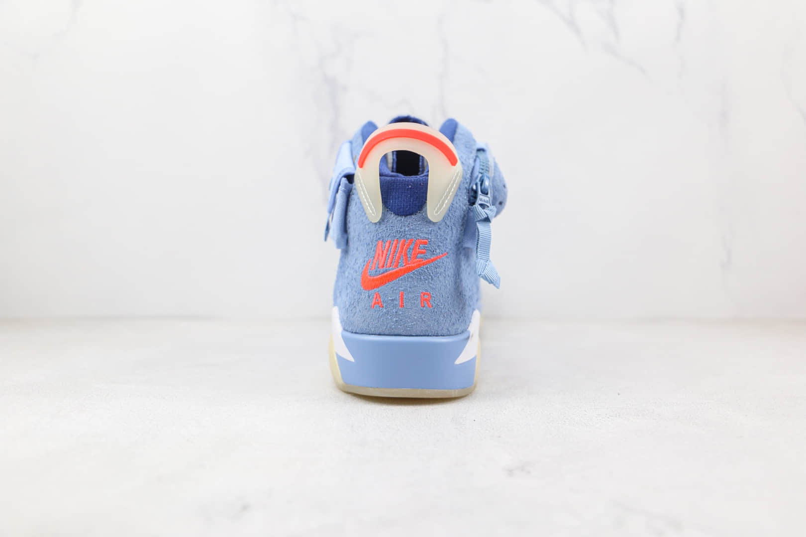 乔丹Air Jordan 6 x Travis Scott联名款纯原版本天蓝色AJ6篮球鞋原档案数据开发 货号:DH0690-400
