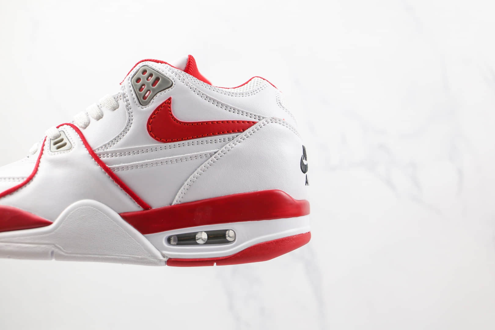 耐克Nike Air Flight Legacy纯原版本白红色Flight系列篮球鞋原盒原标 货号:819665-100