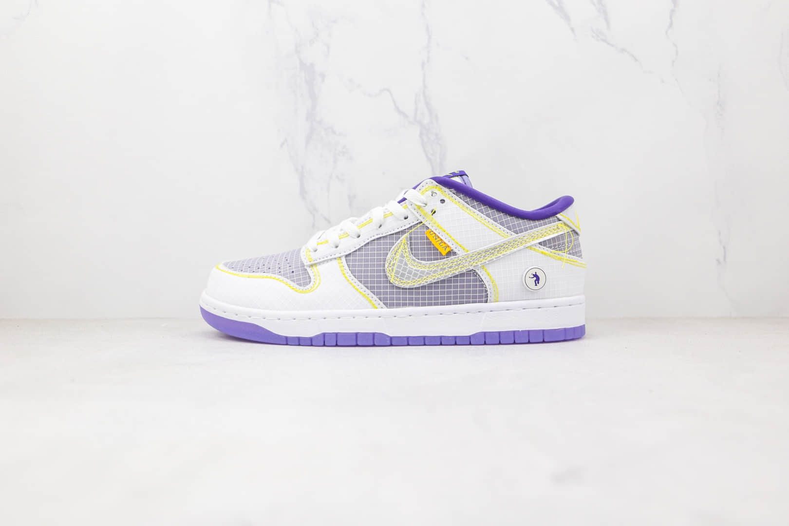耐克Union x Nike Dunk Low纯原版本联名网格Dunk紫金湖人原鞋开模 (ID:79181) - 图片1