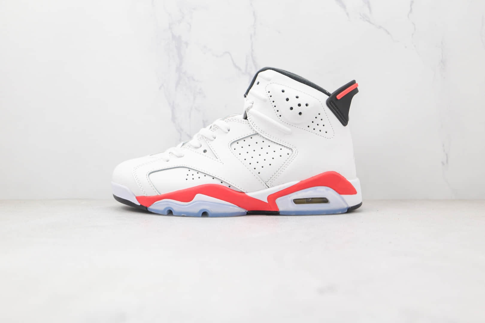 乔丹Air Jordan 6 Retro纯原版本樱木红白AJ6篮球鞋原档案数据开发 (ID:79271) - 图片1