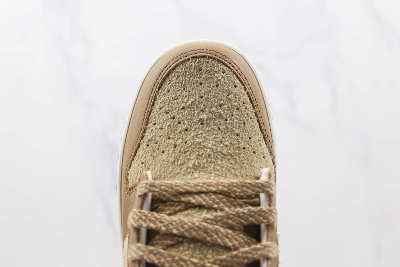 耐克Nike SB Zoom Dunk Low纯原版本低帮SB DUNK毛绒小熊棕色蓝勾板鞋内置气垫 货号:DO6712-200
