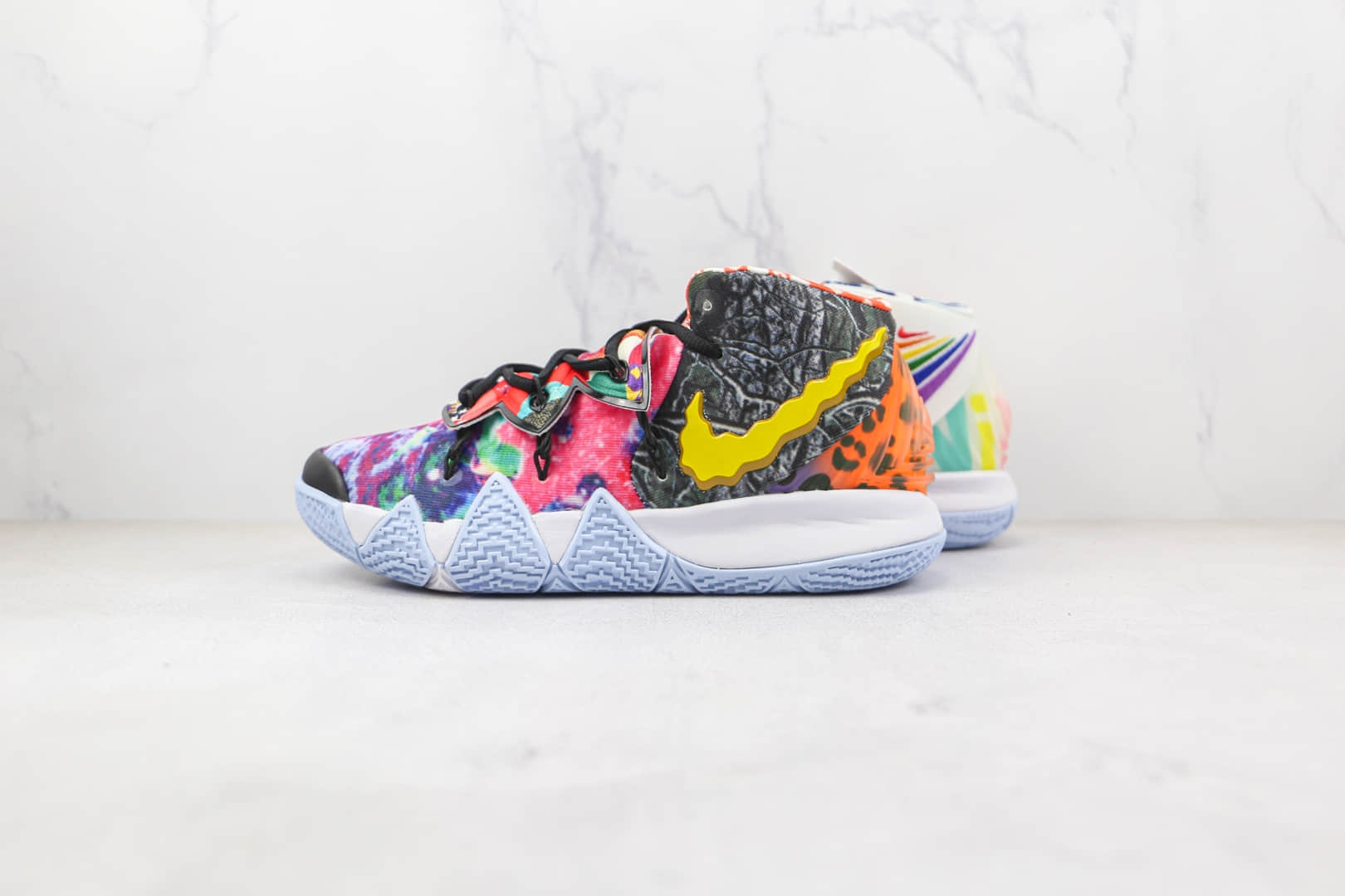 耐克NIKE KYBRID S2纯原版本欧文S2扎染菠萝配色篮球鞋原楦头纸板打造 货号:CT1971-900