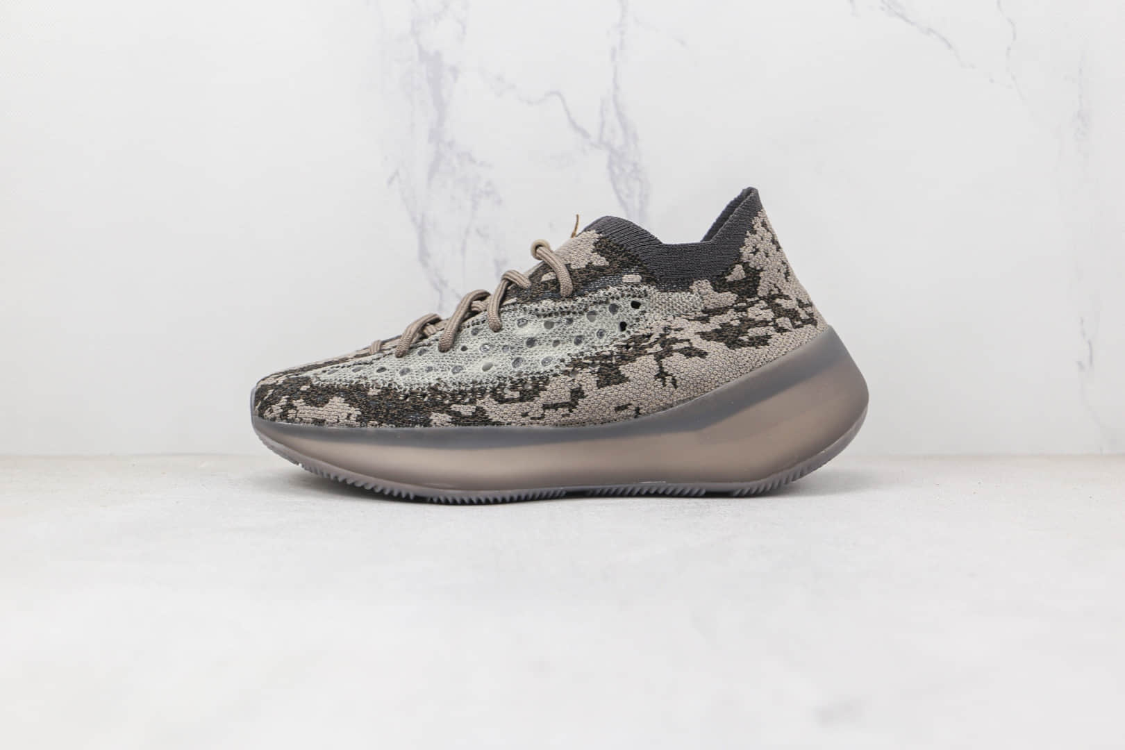 阿迪达斯Adidas YEEZY Boost 380纯原版本椰子380卡其黑外星人爆米花老爹鞋原楦头纸板打造 (ID:79705) - 图片1