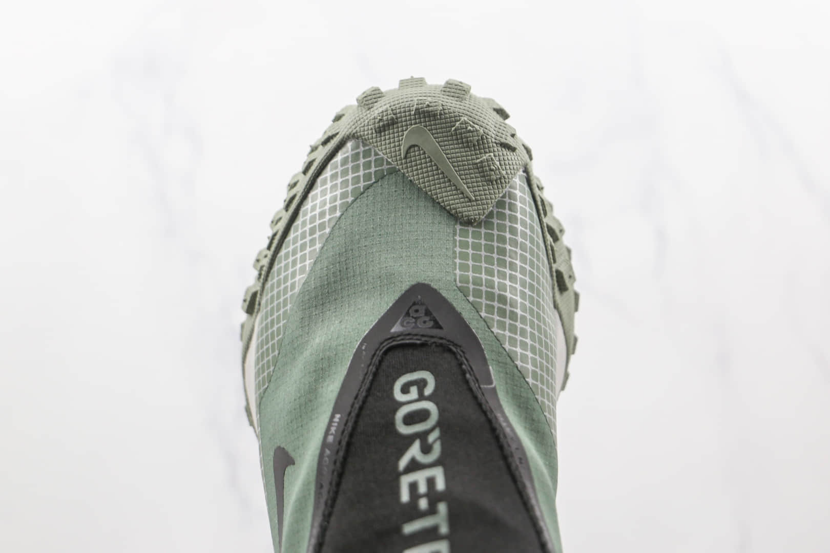 耐克Nike ACG Mountain Fly Gore-tex纯原版本抹茶绿色ACG户外登山鞋原档案数据开发 货号:CT2904-300