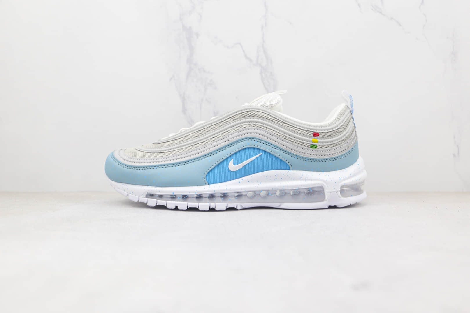 耐克NIKE Air Max 97纯原版本白蓝色Max97气垫鞋原档案数据开发 (ID:79780) - 图片1