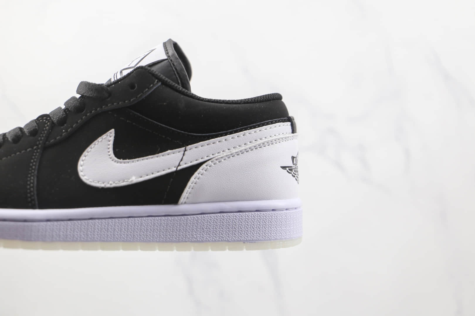 乔丹Air Jordan 1 Low纯原版本低帮AJ1黑白色板鞋原楦头纸板打造 货号:DH6931-001