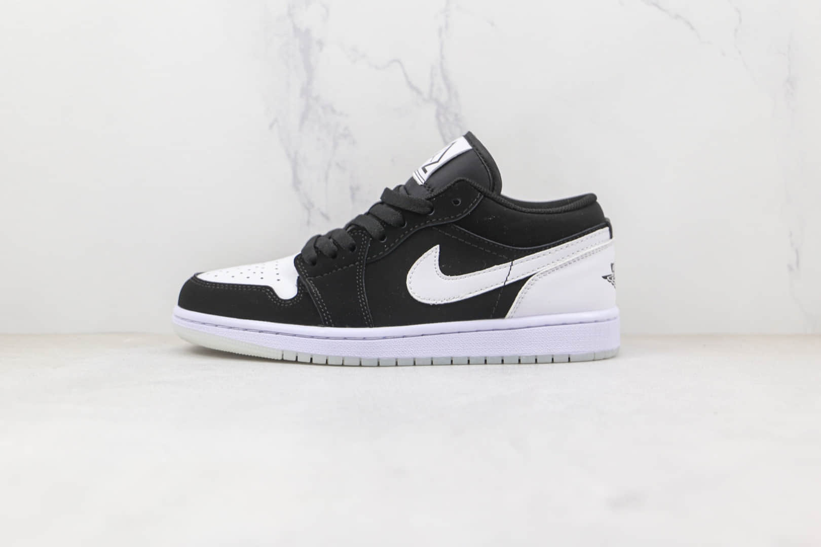 乔丹Air Jordan 1 Low纯原版本低帮AJ1黑白色板鞋原楦头纸板打造 货号:DH6931-001