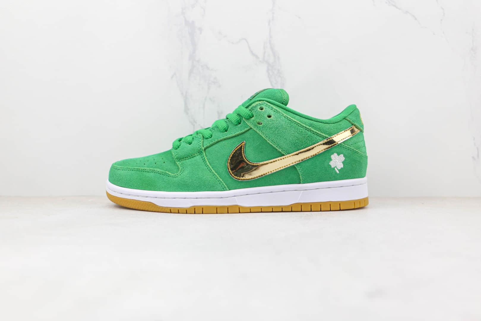 耐克Nike SB Dunk Low纯原版本低帮SB DUNK圣帕特里克节配色板鞋原楦头纸板打造 (ID:79887) - 图片1