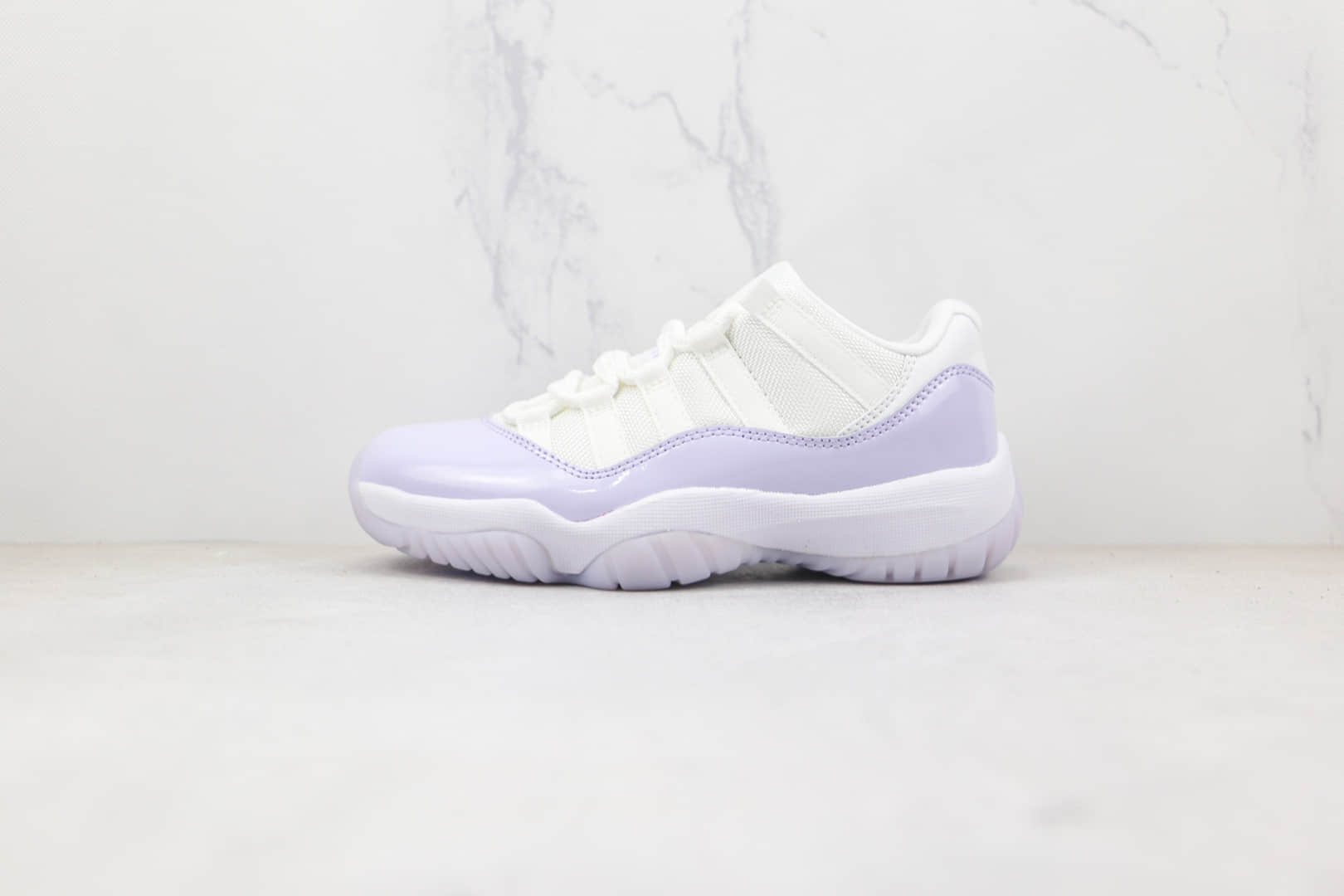 乔丹Air Jordan 11 Retro Low Pure Violet纯原版本低帮AJ11白紫色篮球鞋内置碳板支持实战 (ID:79930) - 图片1