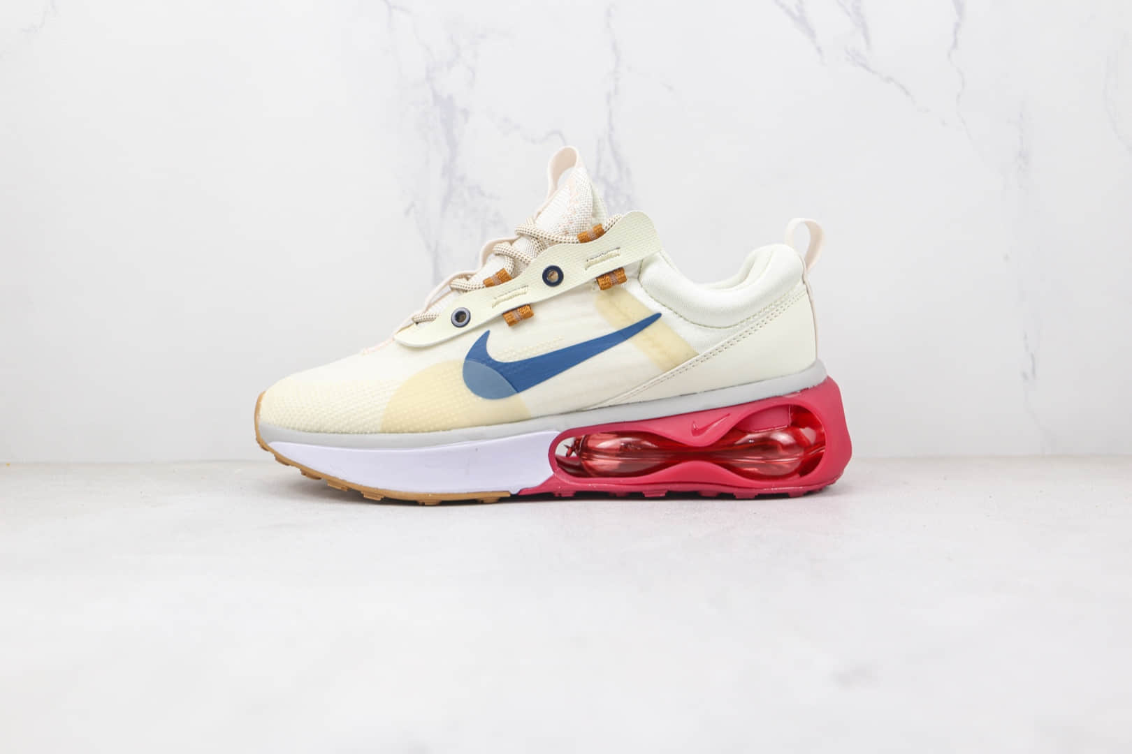 耐克Nike Air Max 2021纯原版本可回收材料浅灰色Max2021气垫鞋原楦头纸板打造 (ID:79938) - 图片1