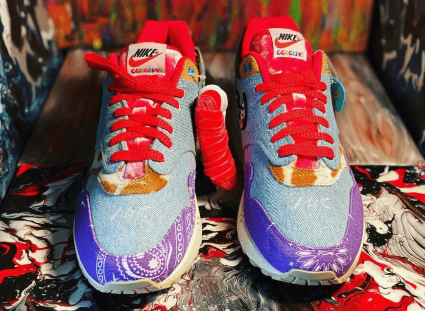 全新Concepts x Nike Air Max 1实物曝光!细节超多! 货号:DN1803-500
