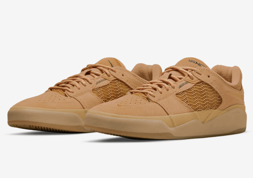 复古小麦色!全新Nike SB Ishod官图释出! 货号:DC7232-200