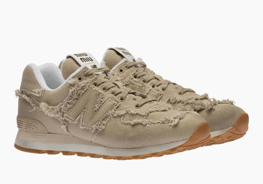 复古做旧毛边！全新 Miu Miu x NB574现已发售！ (ID:80246) - 图片1
