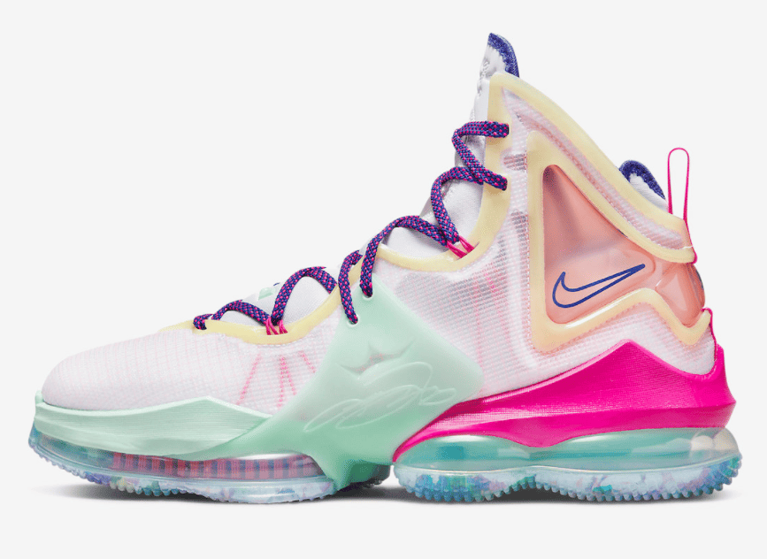 情人节主题!詹皇这双LeBron 19也太甜美了! 货号:DH8460-900