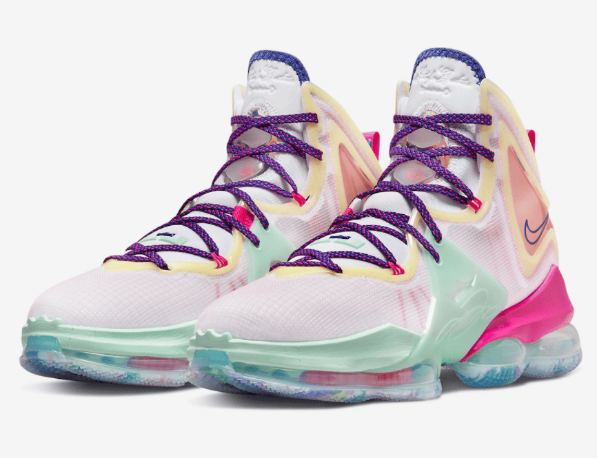 情人节主题!詹皇这双LeBron 19也太甜美了! 货号:DH8460-900