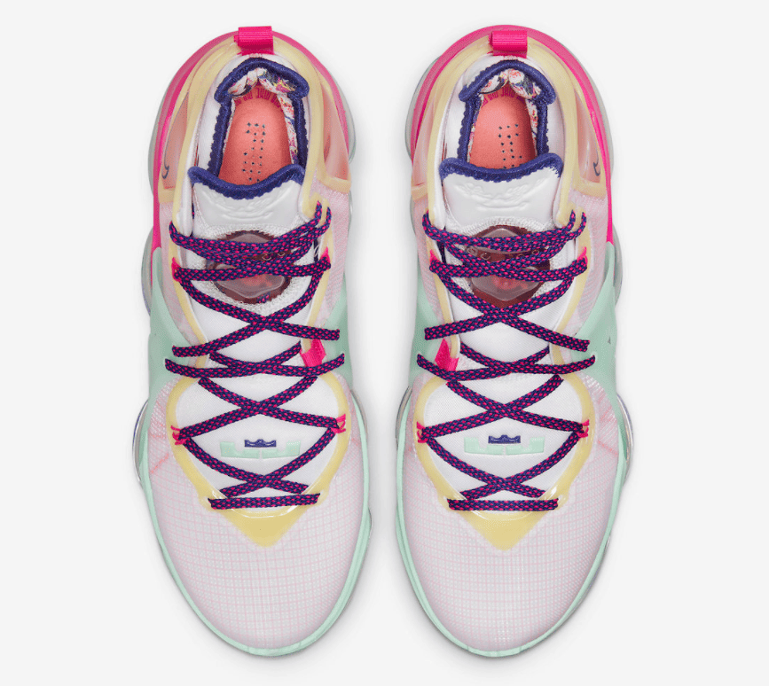 情人节主题!詹皇这双LeBron 19也太甜美了! 货号:DH8460-900