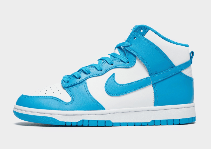 酷似北卡配色!全新Nike Dunk Hi首度曝光! 货号:DD1399-400
