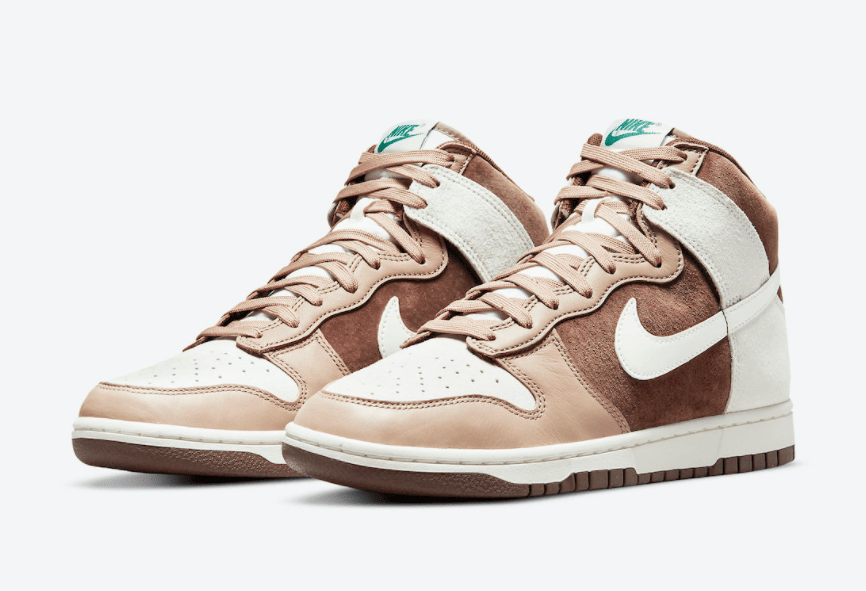 巧克力配色!全新Nike Dunk Hi本月发售! 货号:DH5348-100
