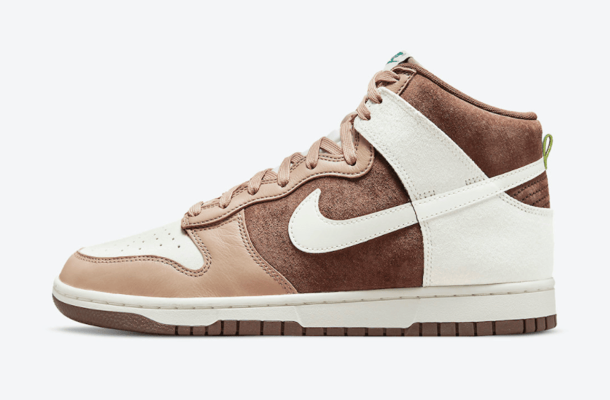巧克力配色!全新Nike Dunk Hi本月发售! 货号:DH5348-100