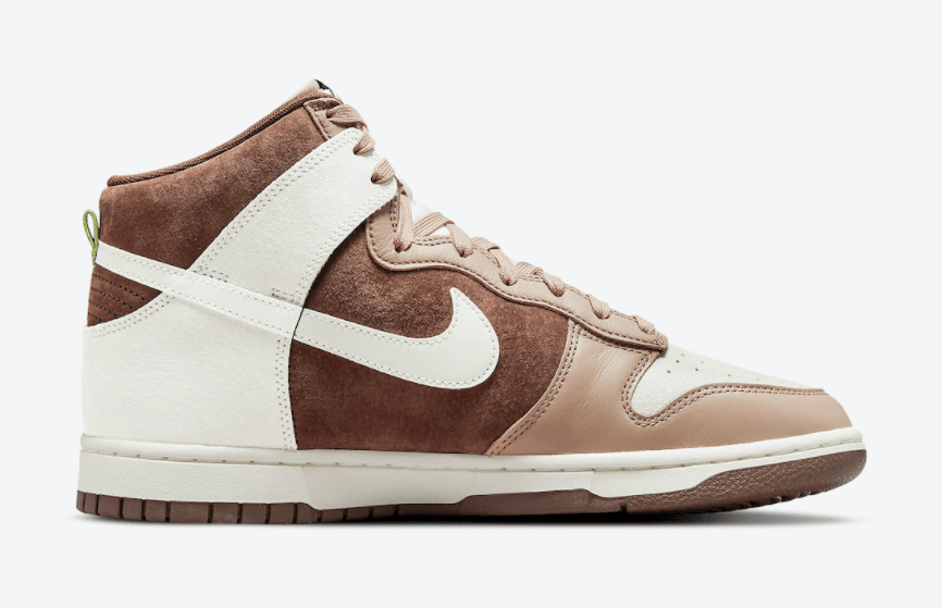 巧克力配色!全新Nike Dunk Hi本月发售! 货号:DH5348-100