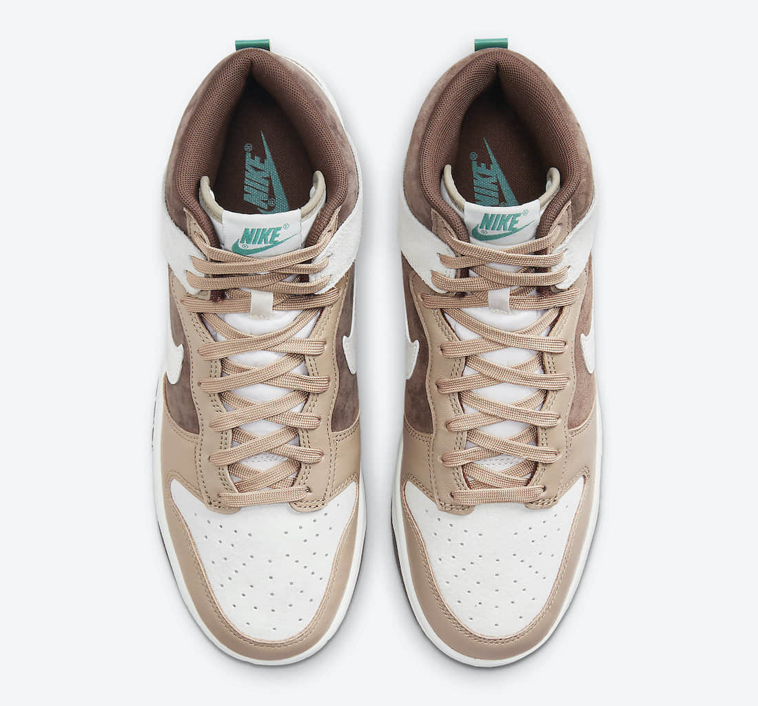 巧克力配色!全新Nike Dunk Hi本月发售! 货号:DH5348-100