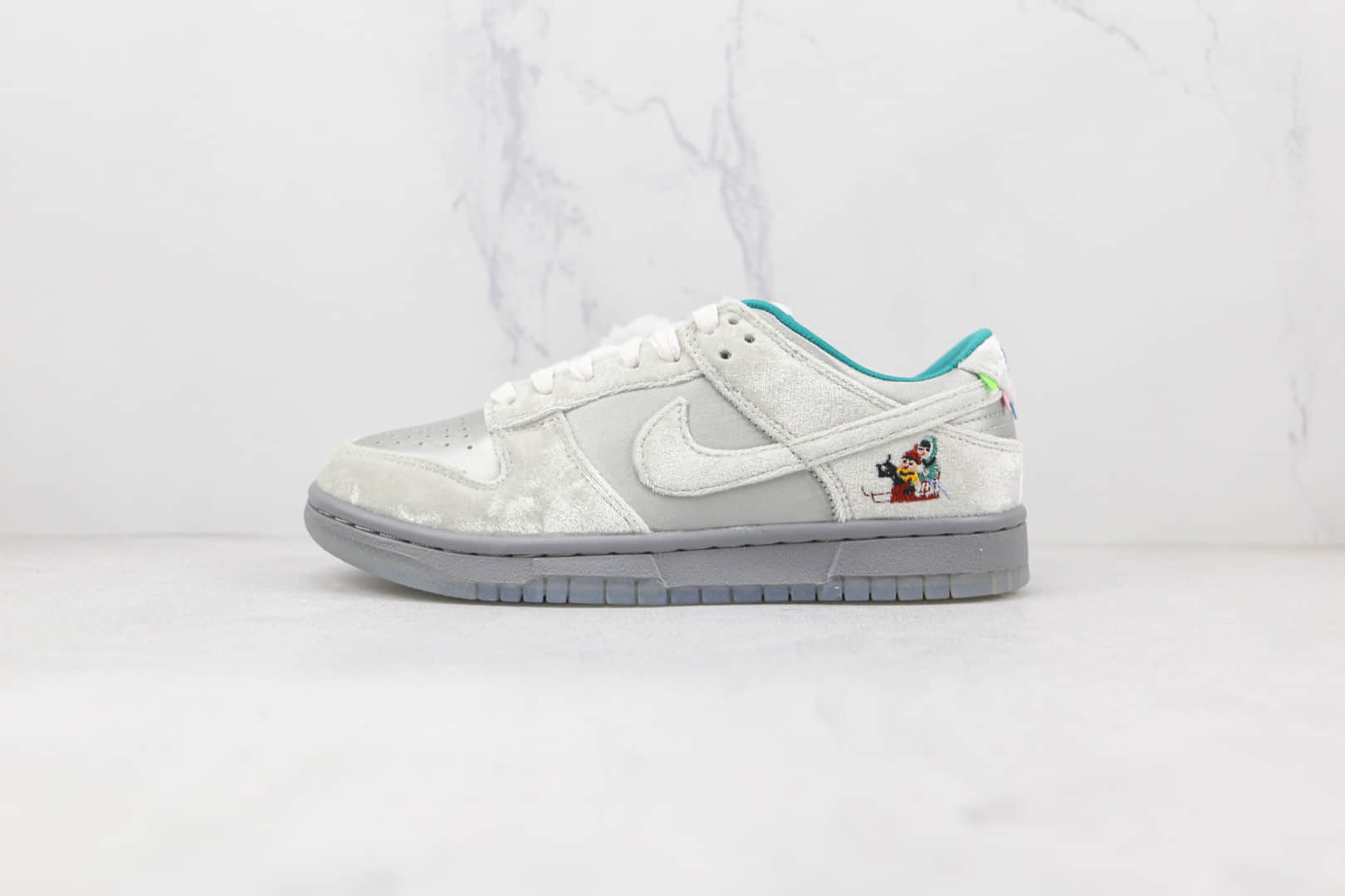耐克Nike Dunk Low Ice纯原版本低帮SB DUNK冰雪节限定配色板鞋原楦头纸板打造原盒原标 (ID:80453) - 图片1