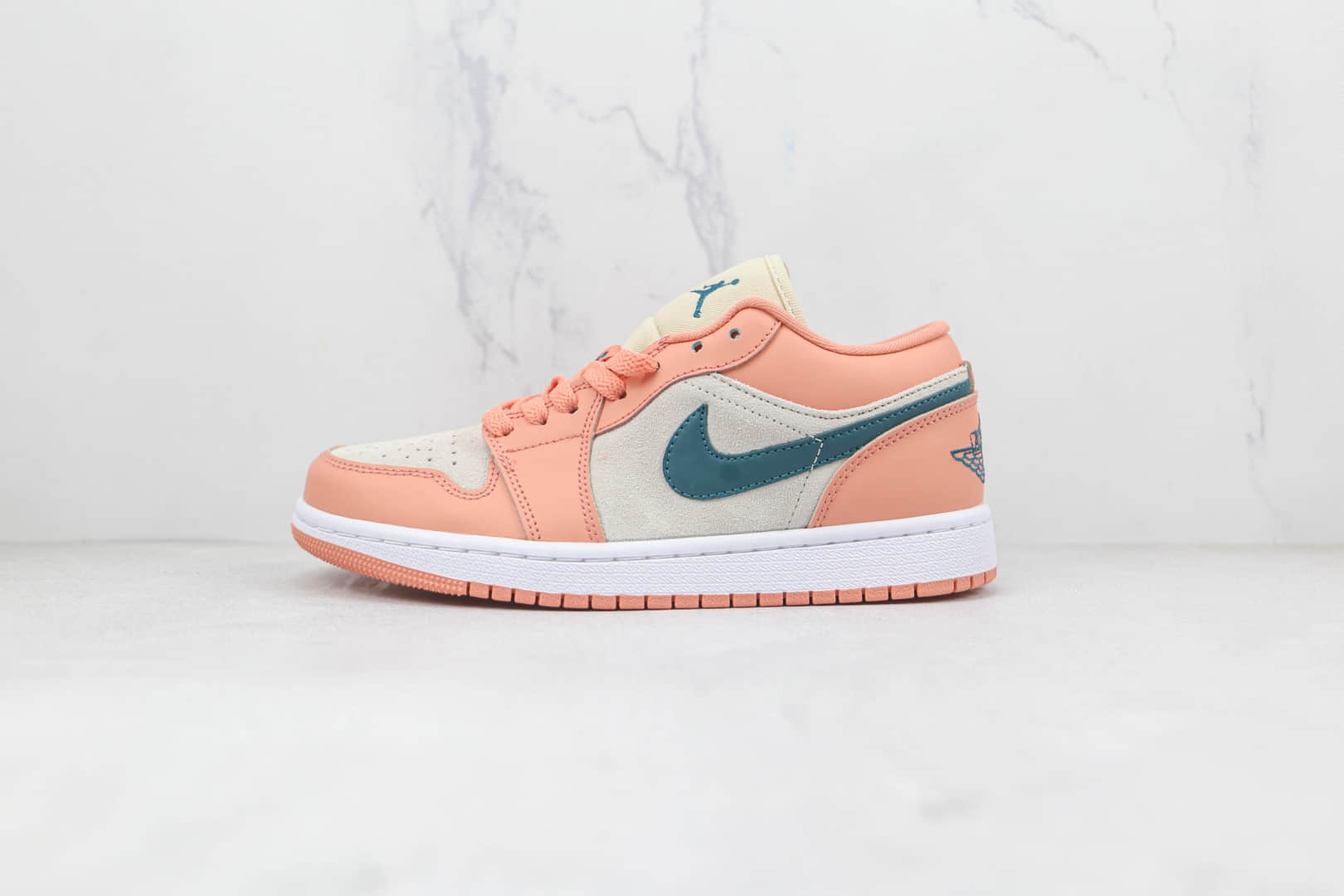 乔丹Air Jordan 1 Low纯原版本低帮AJ1粉蓝色板鞋原档案数据开发 (ID:80768) - 图片1
