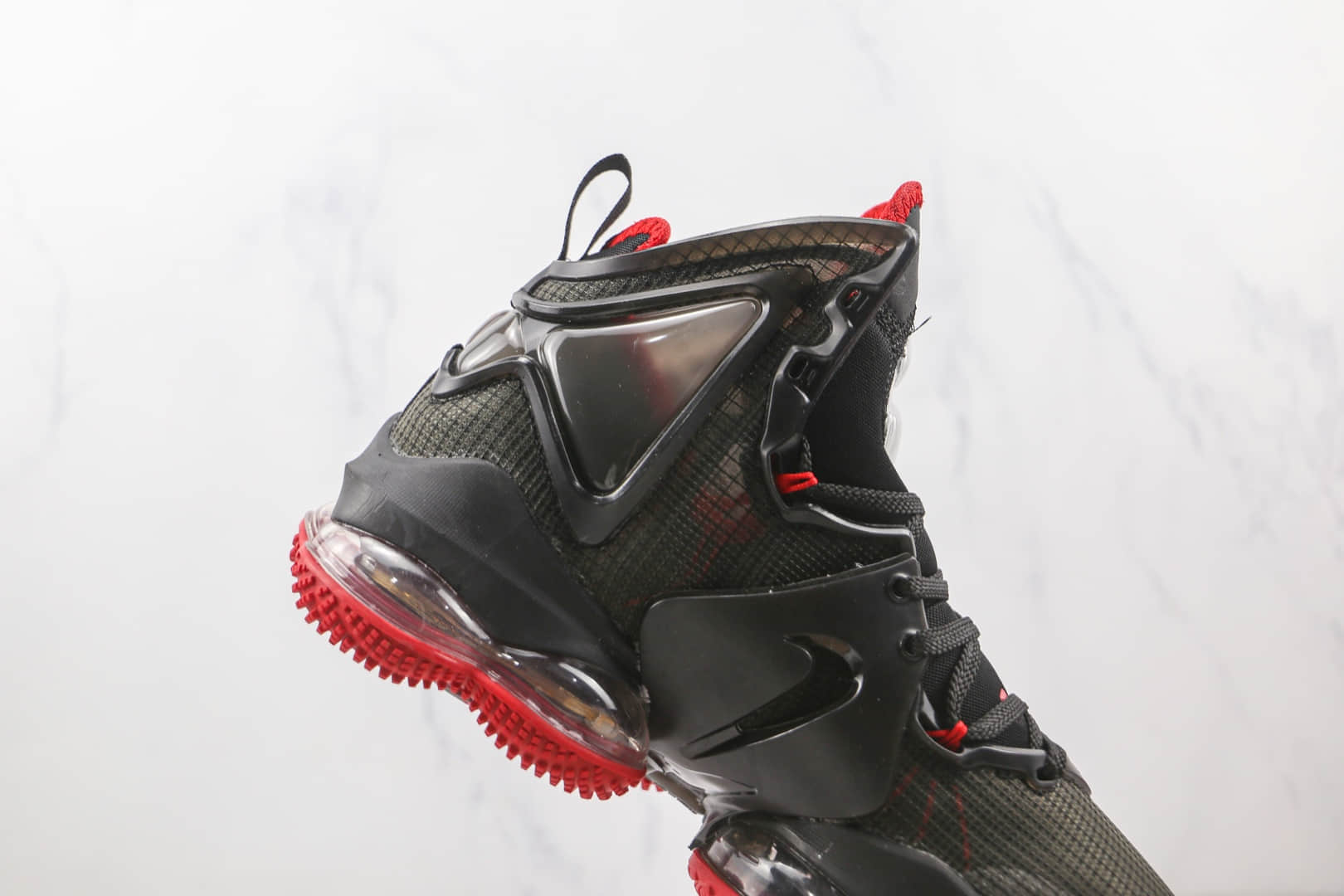耐克Nike Lebron 19 EP Bred纯原版本詹姆斯19代黑红篮球鞋内置气垫支持实战 货号:DC9340-001