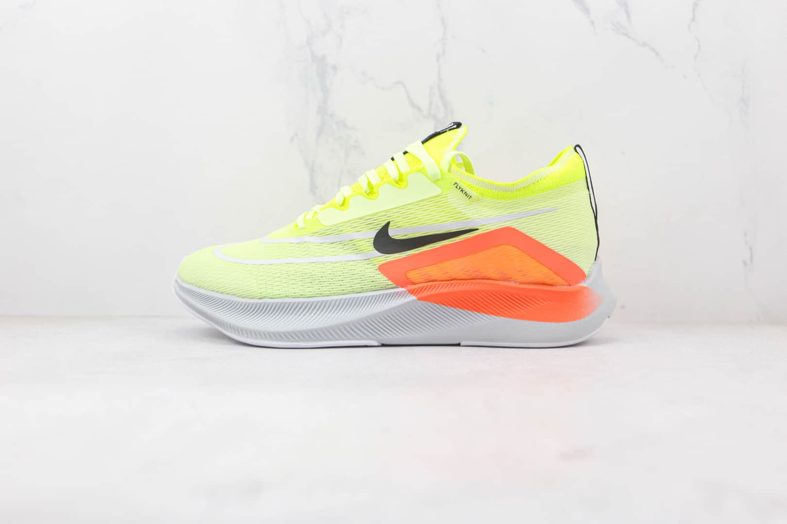 耐克Nike Zoom Fly 4纯原版本黄橙低帮真碳慢跑鞋原档案数据开发原盒原标 货号:CT2392-700