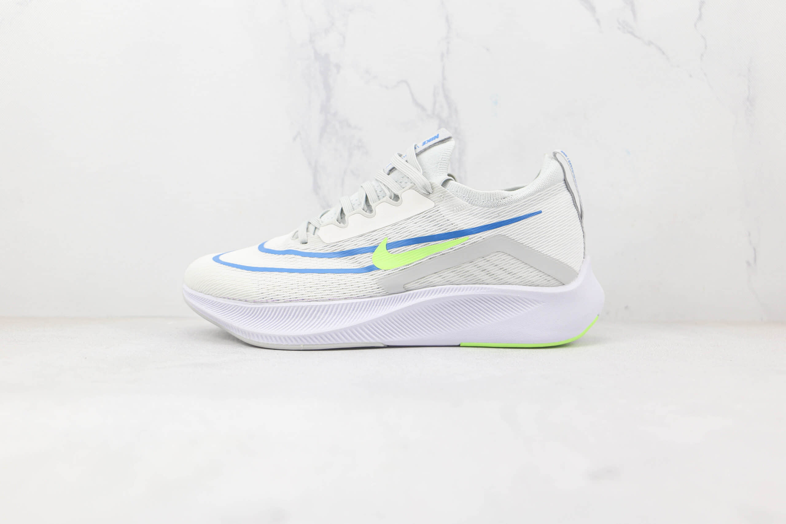 耐克Nike Zoom Fly 4纯原版本白黄色Fly4慢跑鞋原楦头纸板打造 (ID:81496) - 图片1