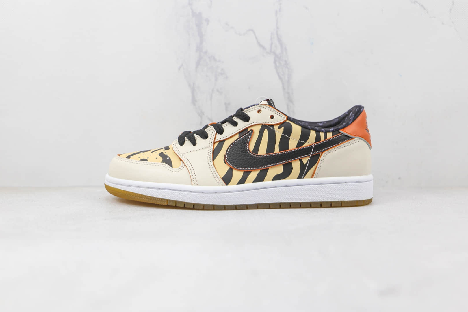 乔丹Air Jordan 1 Low纯原版本低帮AJ1虎年限定虎纹板鞋原楦头纸板打造 (ID:81567) - 图片1