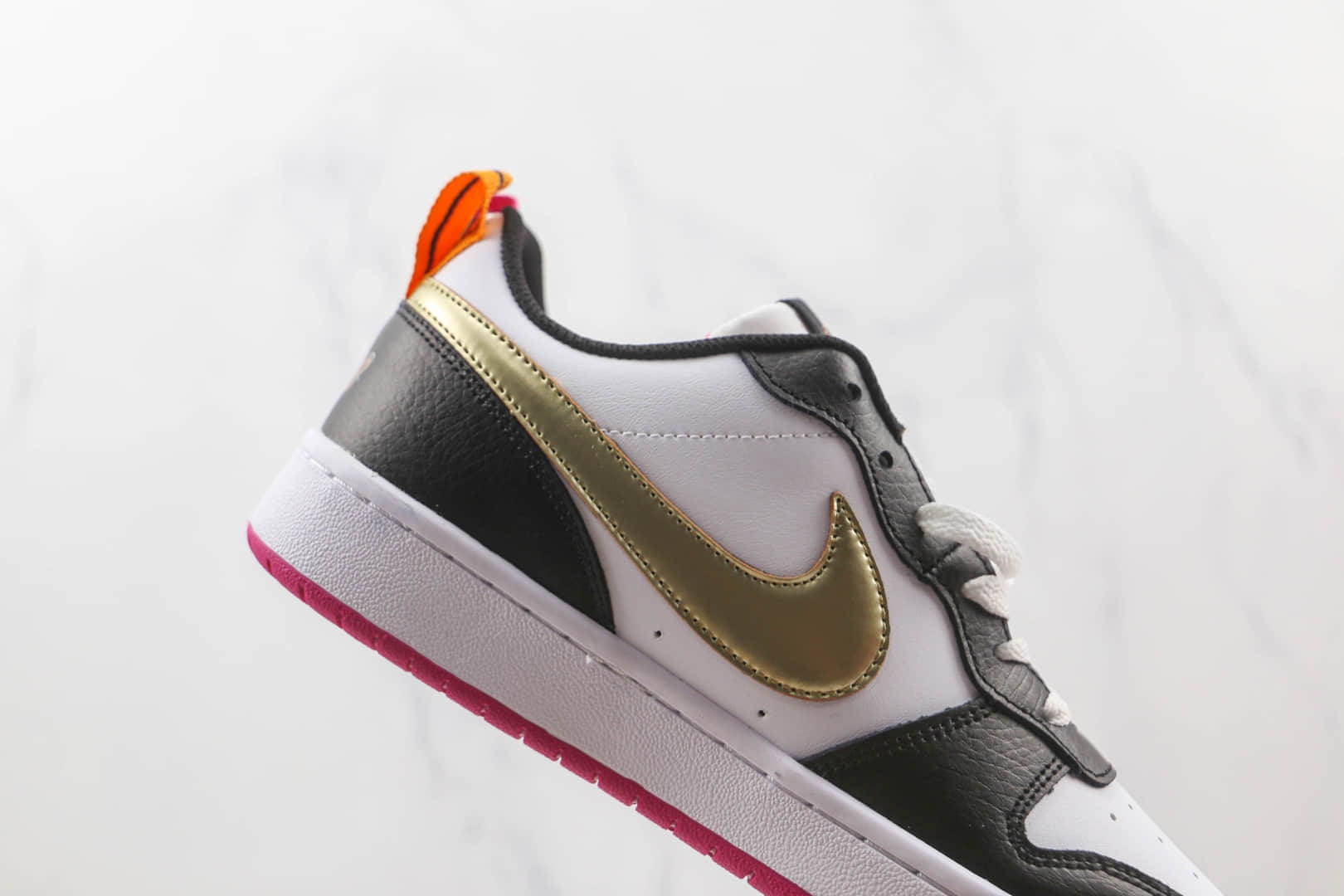 耐克Nike Court Borough Low 2 SE1纯原版本白银黑学院系列板鞋原盒原标 货号:DJ0040-100