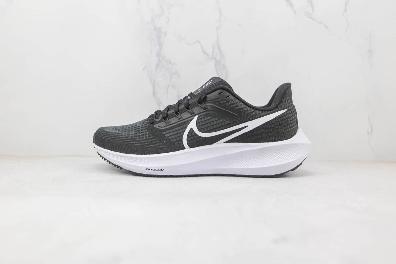 耐克Nike Air Zoom Pegasus 39纯原版本登月39代黑白色针织透气慢跑鞋原楦头纸板打造 货号:DH4072-001