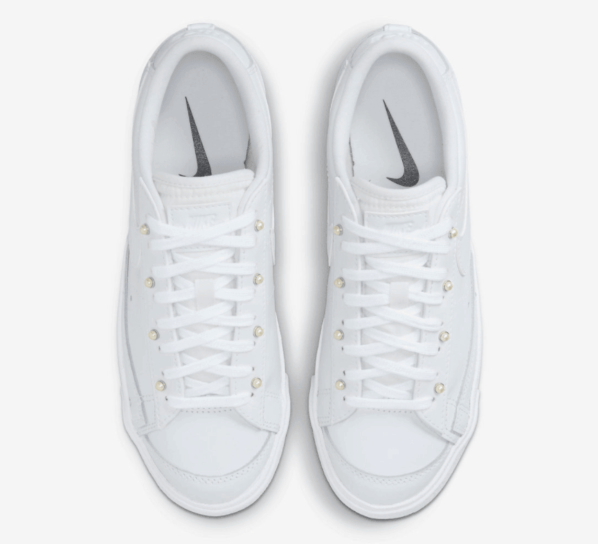 纯白珍珠!全新Nike Blazer即将发售! 货号:DJ9953-100