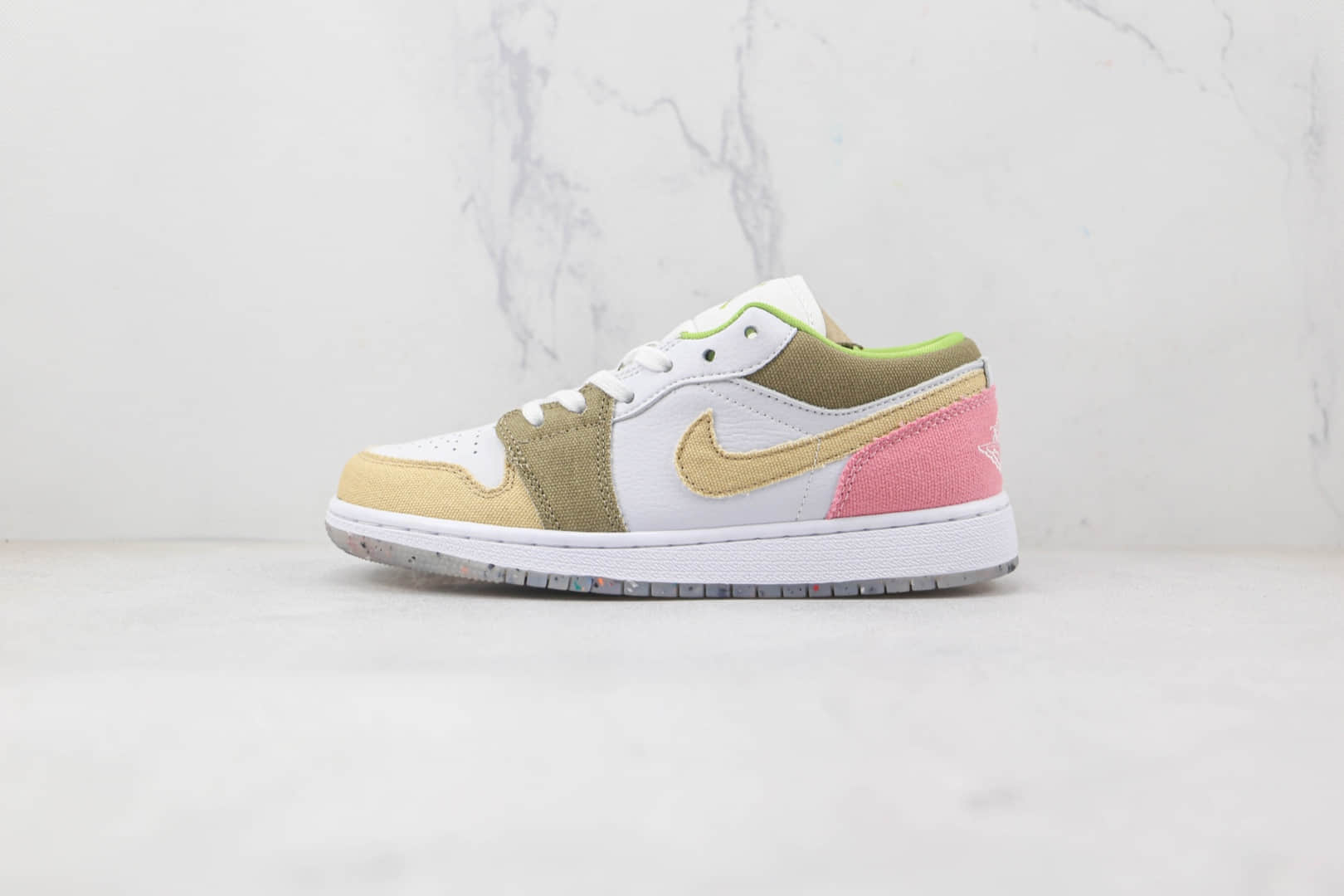 乔丹AIR JORDAN 1 LOW ES纯原版本低帮AJ1糖果色板鞋原档案数据开发 (ID:81740) - 图片1