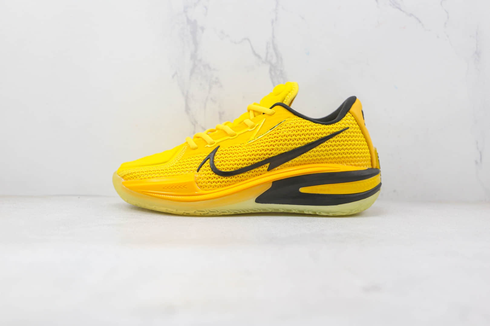 耐克NIKE AIR ZOOM G.T. CUT EP LR纯原版本黑黄色GT CUT篮球鞋内置气垫支持实战 (ID:81884) - 图片1