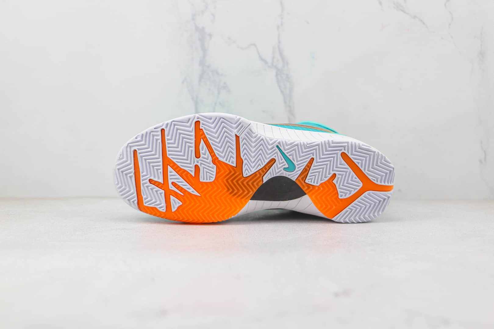 耐克Nike Kobe IV Protro UNDFTD PE纯原版本科比4代湖水绿篮球鞋内置碳板气垫支持实战 货号:CQ3869-300