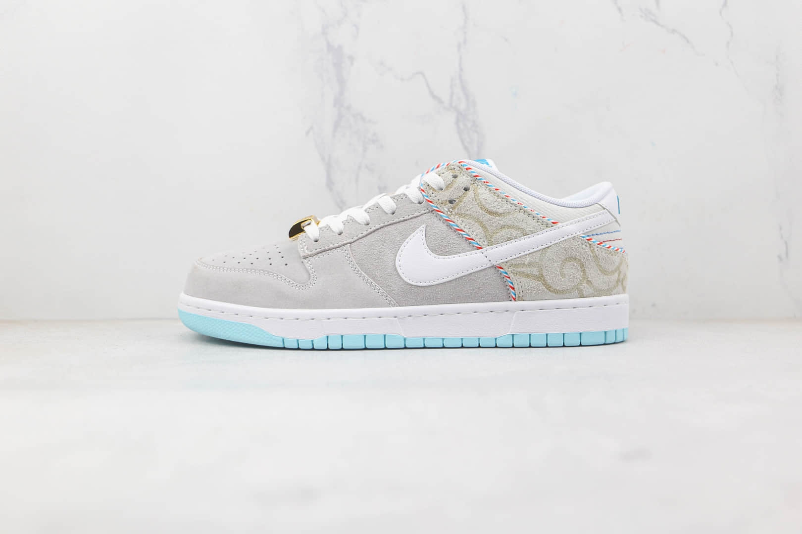 耐克Nike Dunk Low Barber Shop纯原版本低帮DUNK理发店联名款板鞋原楦头纸板打造 (ID:81950) - 图片1