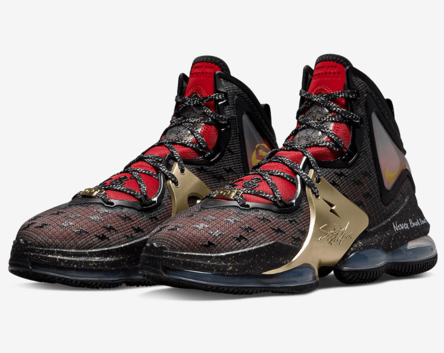 詹姆斯战靴慈善系列主题!全新Nike LeBron 19 官图曝光! 货号:DR6255-001