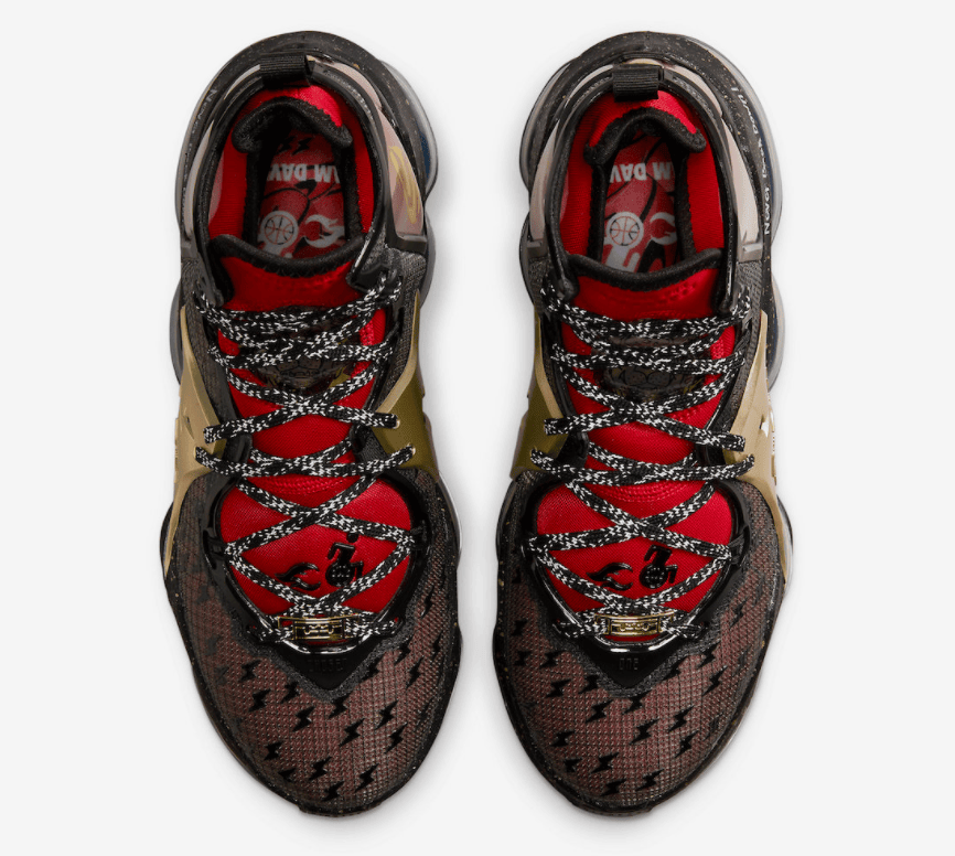 詹姆斯战靴慈善系列主题!全新Nike LeBron 19 官图曝光! 货号:DR6255-001