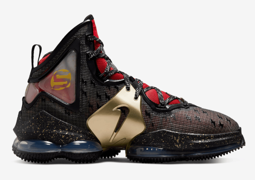 詹姆斯战靴慈善系列主题!全新Nike LeBron 19 官图曝光! 货号:DR6255-001