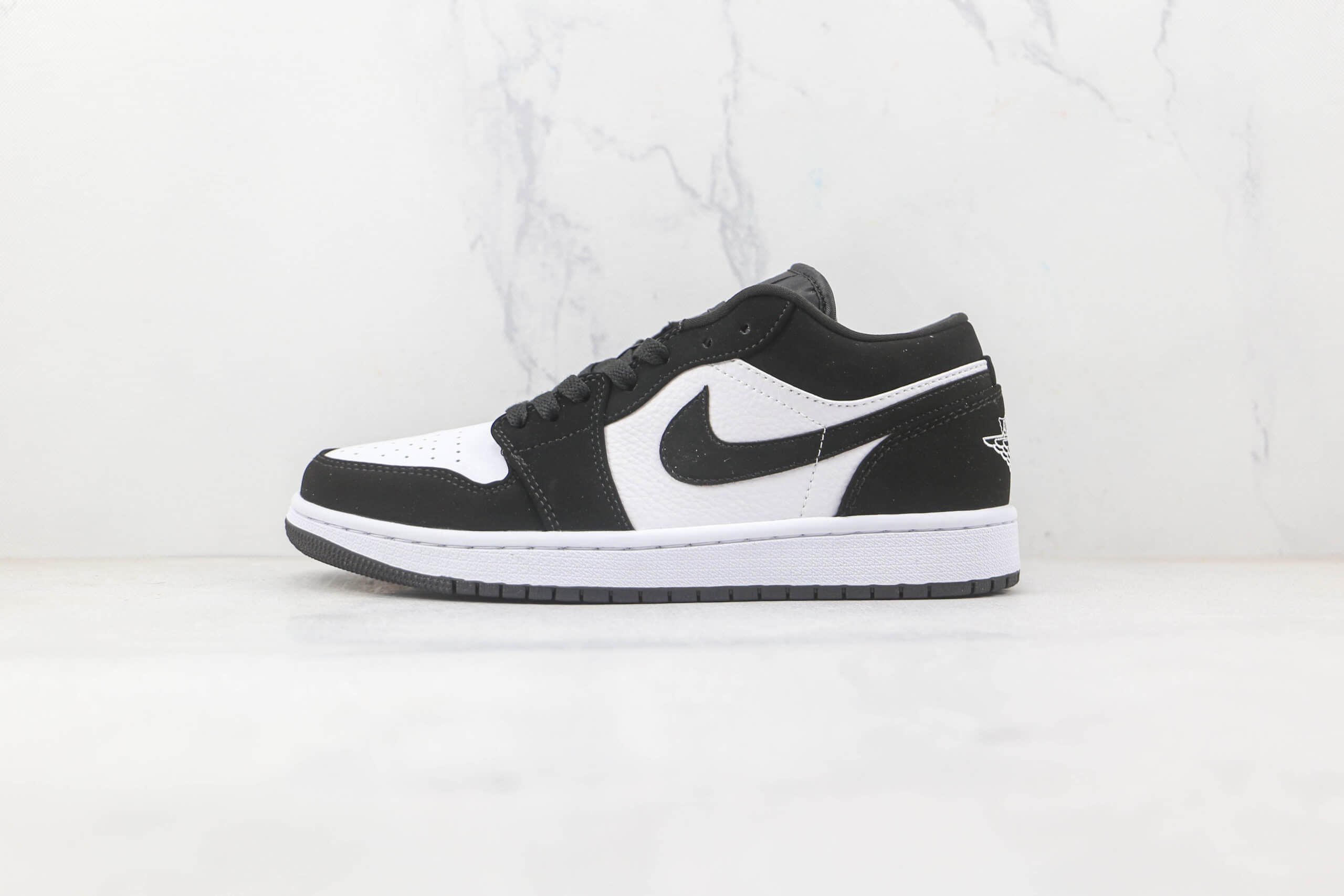乔丹Air Jordan 1 Low纯原版本低帮AJ1黑白熊猫板鞋原档案数据开发 (ID:81990) - 图片1